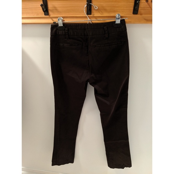 Zara basic black slim dress pants, size 4 - Picture 2 of 5